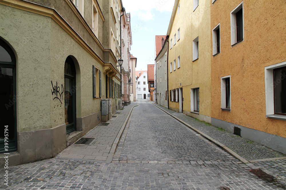 Straße in Regensburg
