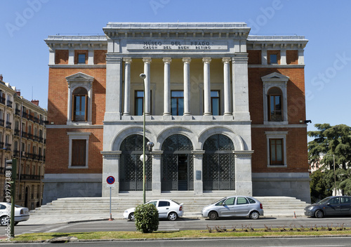 Prado museum, Cason del Buen Retiro building, Madrid photo