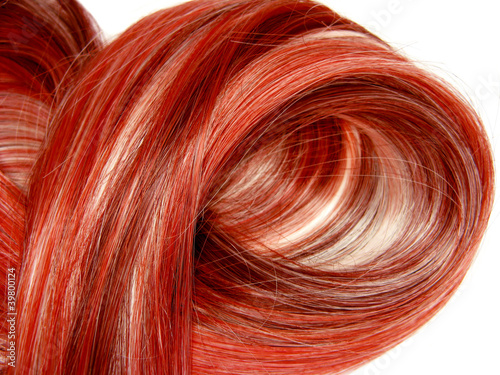 red highlight hair texture background