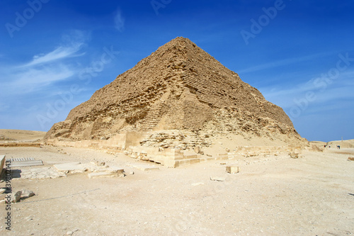 Stepped pyramid at Saqqara - Egypt  Africa