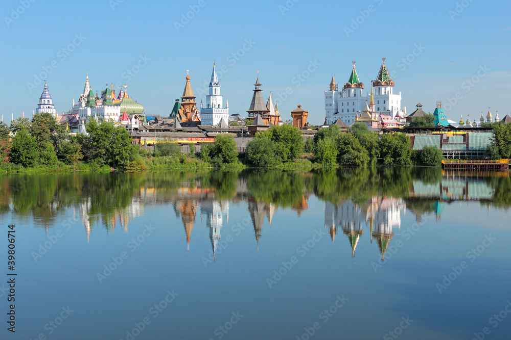 Moscow landscape. Kremlin in Izmailovo. Moscow landscape. Kremlin in Izmailovo.