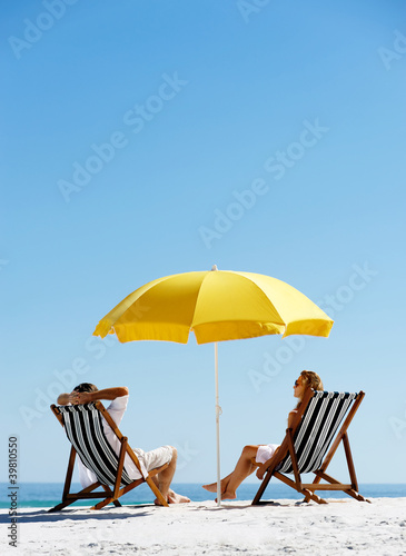 Beach summer umbrella