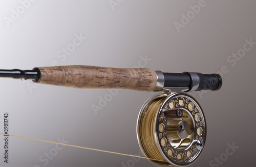 Fly fishing rod and reel