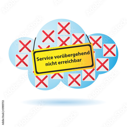 Cloud Computing, "Service vorüberg. nicht erreichbar"