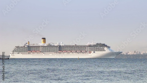 cruise liner leaves odessa port