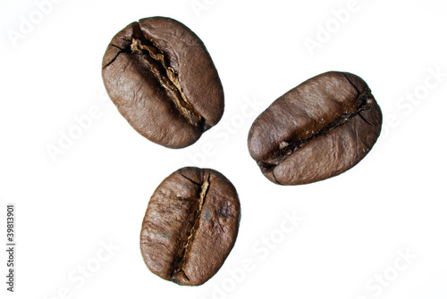 Three Arabic Coffee Beans.