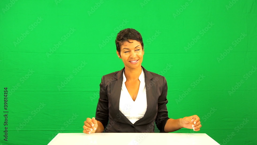 African American Female Touch screen Technology African American Female Touch screen Technology