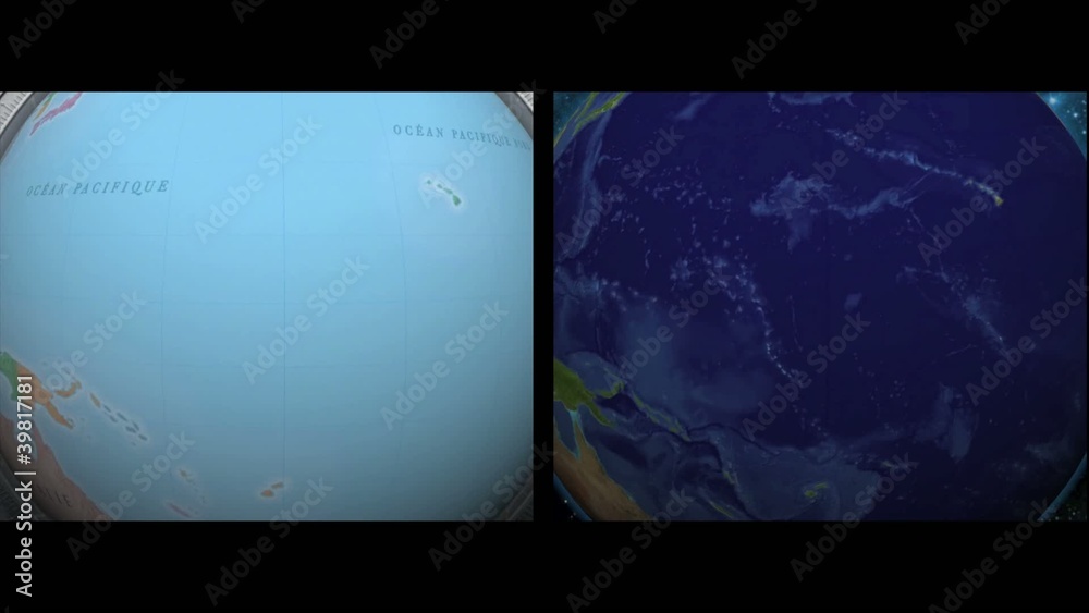 2 écrans monde