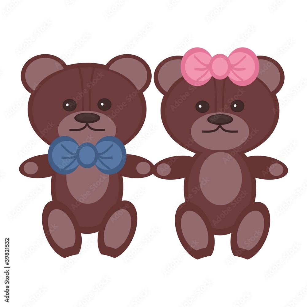 two nice bears pair two nice bears pair
