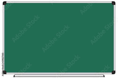 Dark green blackboard