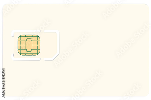 Blank SIM card