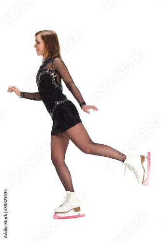Obraz na płótnie Girl skating_556