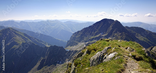 High mountain landscape