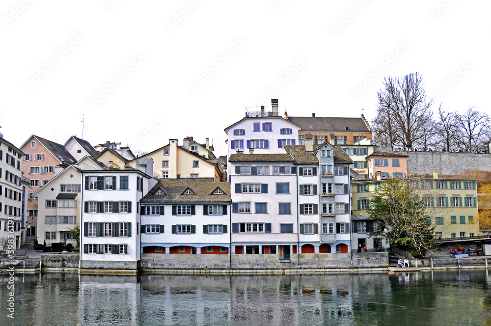 Naklejka premium Zürich, Altstadt