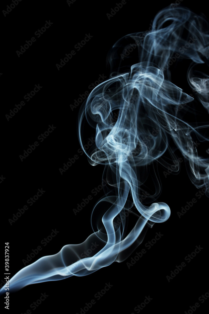 Abstract smoke on black background Abstract smoke on black background