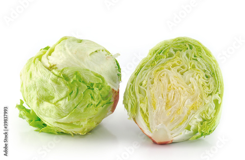 Iceberg salad - head of lettuce