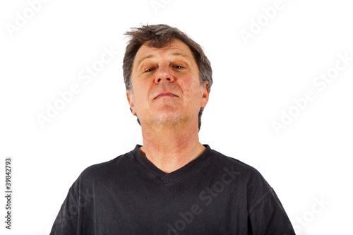 Valokuva portrait of man in sorrow