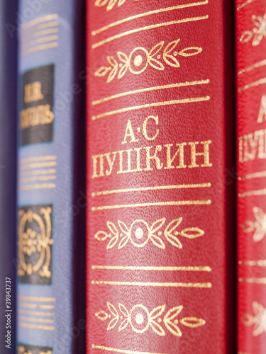 A book of Alexander Pushkin - Russian classical poet