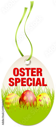 Hangtag Osterspecial Ostereier
