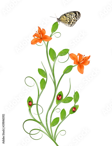Beautiful floral design