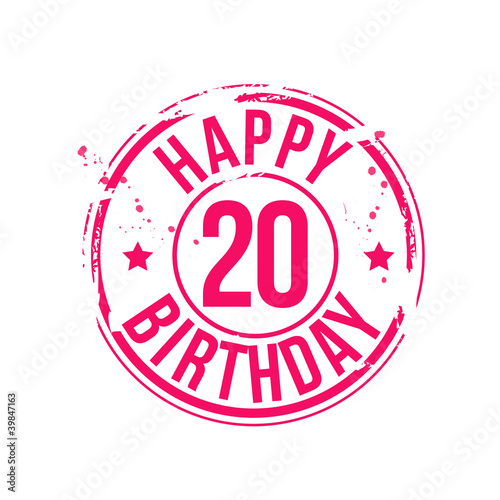 anniversaire 20 ans
