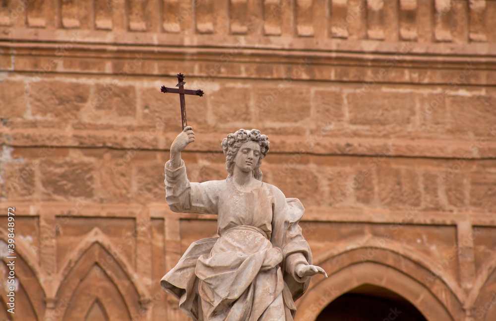 Santa Rosalia statue in Palermo