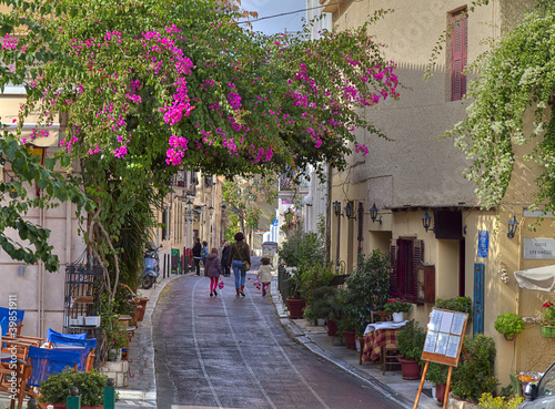 Traditional houses in Plaka,Athens