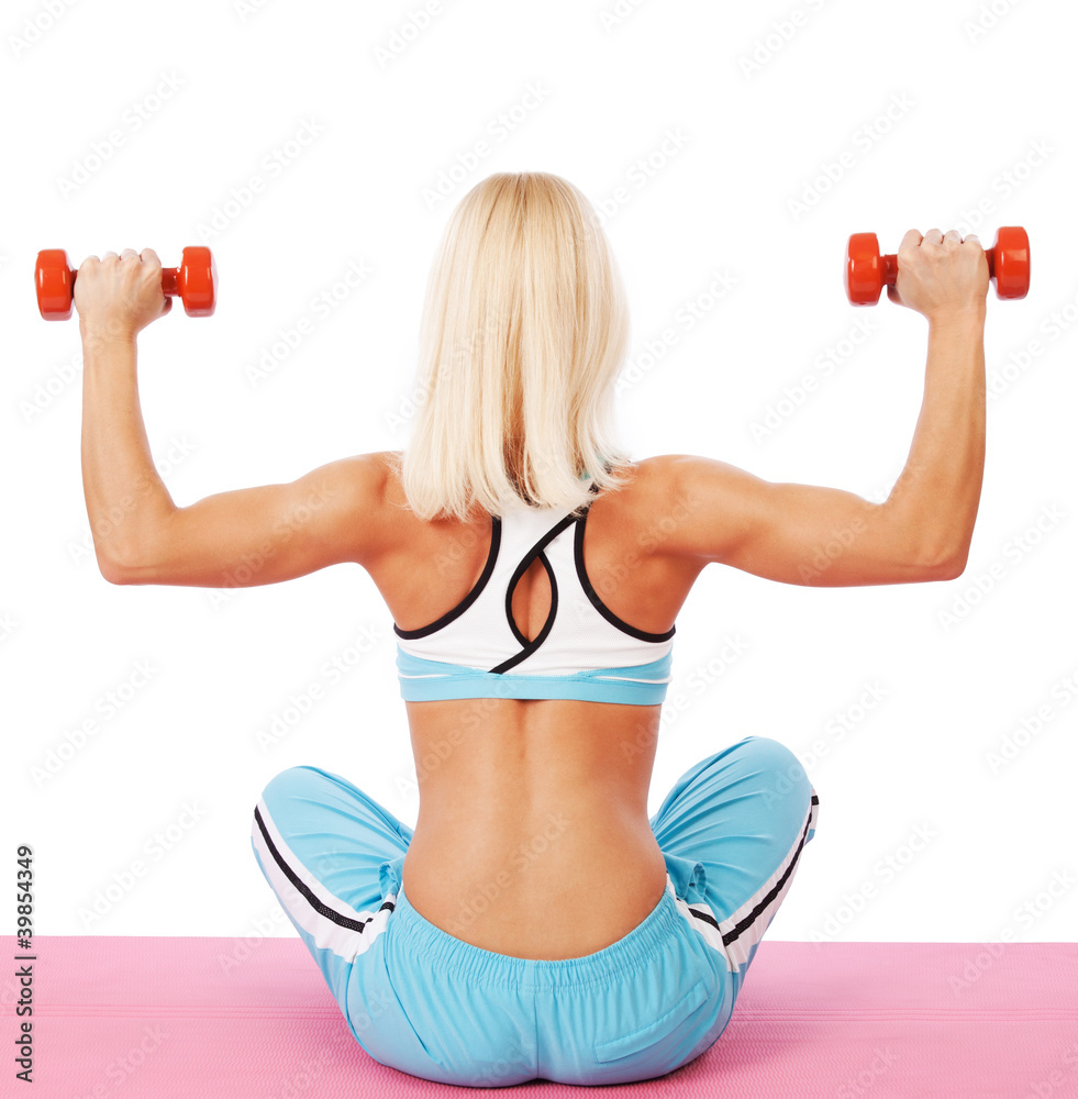 Image of athletic woman Image of athletic woman