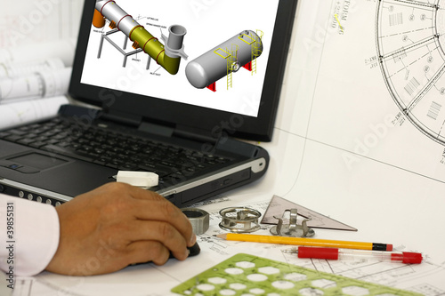 Drafting engineering works