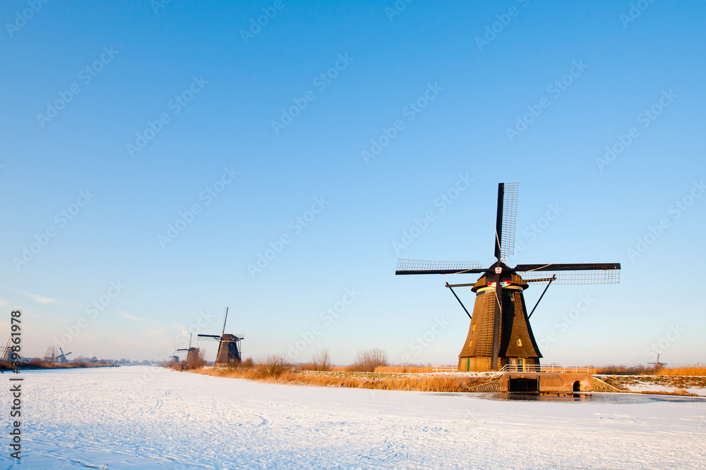 Dutch windmills