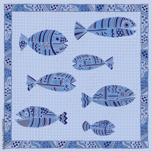 fish drawing variant