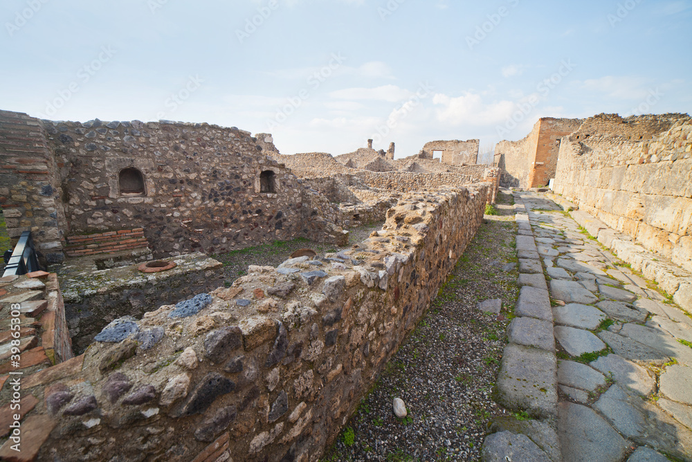 Pompei ruins.