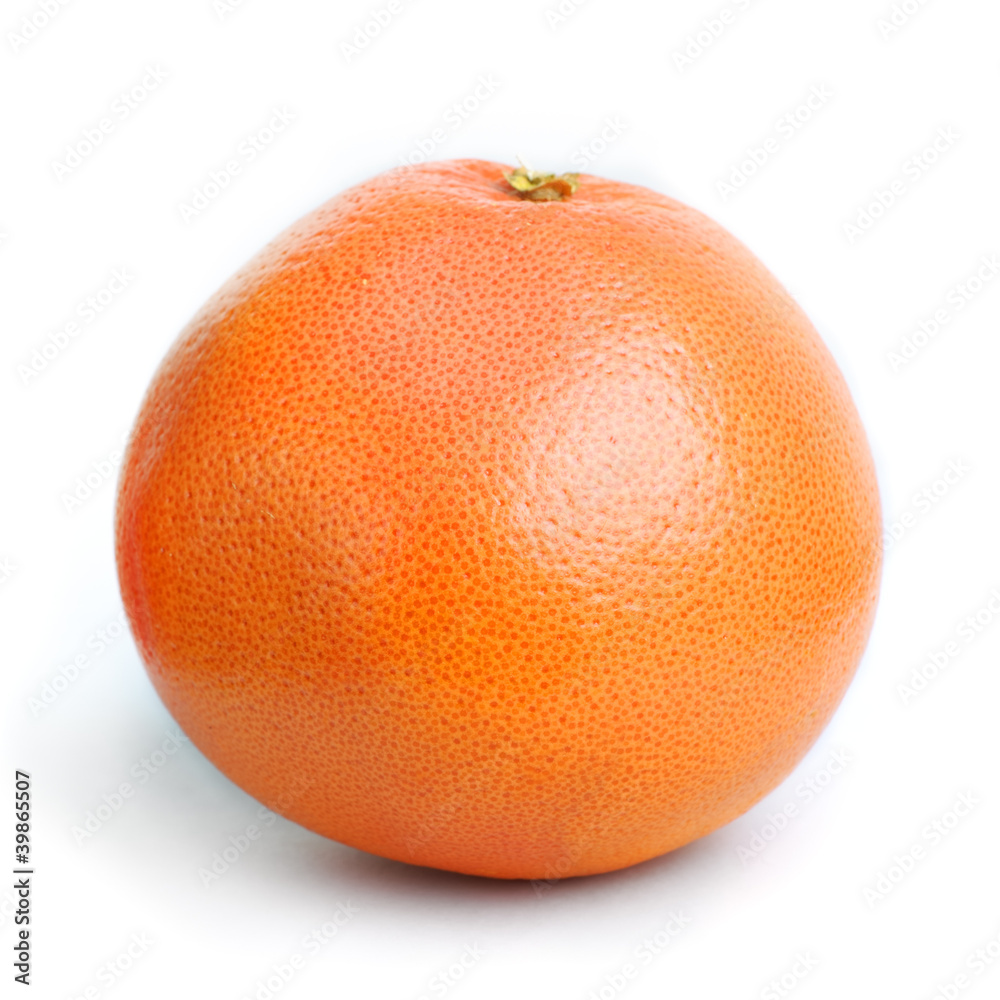 Single orange fruit Single orange fruit