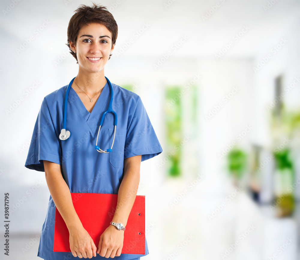 Smiling nurse Smiling nurse