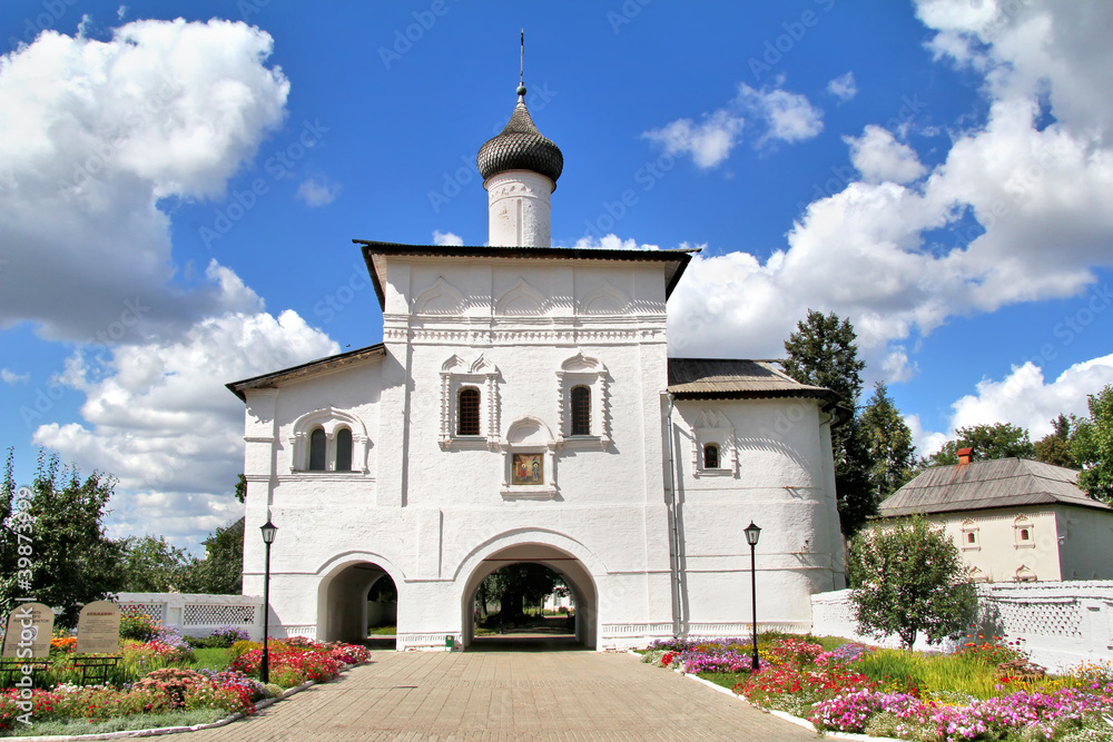 Monastery of Saint Euthymius in Suzdal, Russia