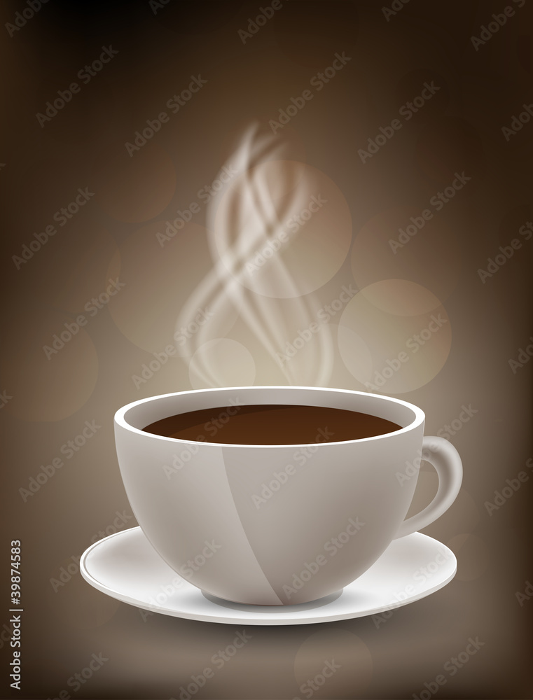 Obraz premium Coffee background