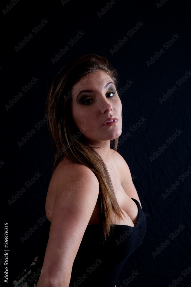 woman looking at the camera with serious expression woman looking at the camera with serious expression