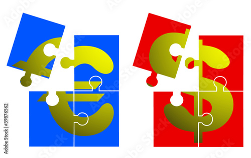Euro y dolar