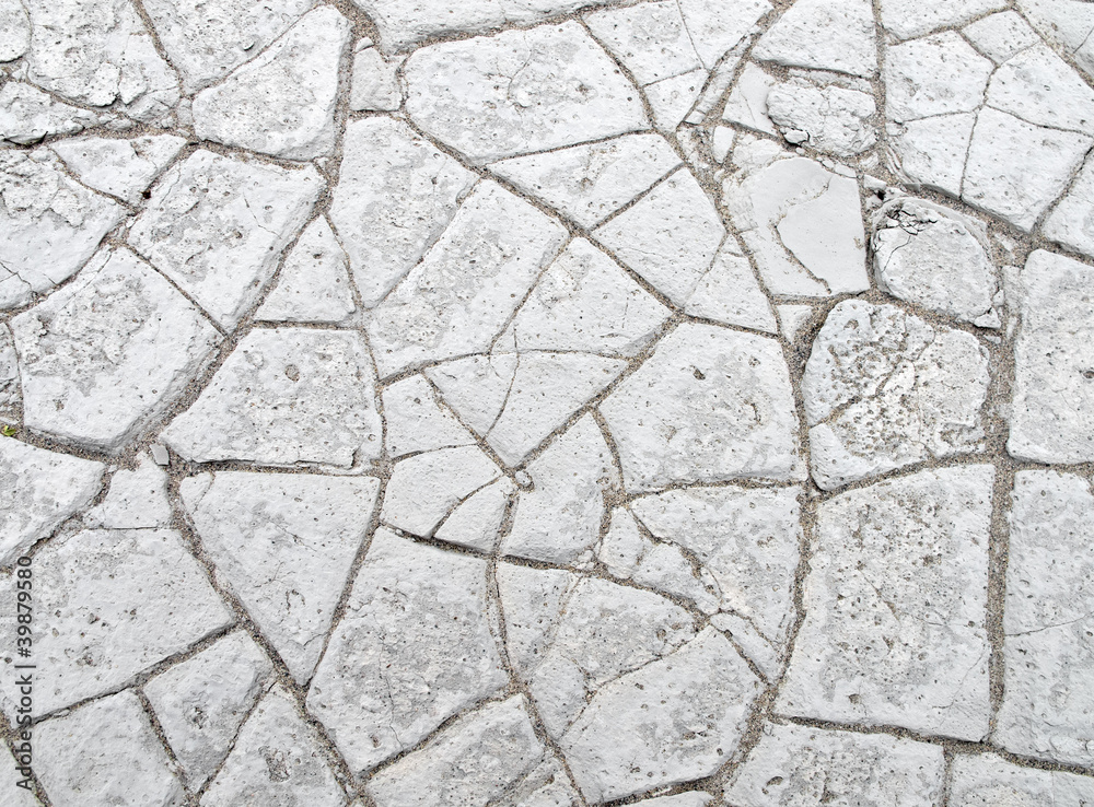 Obraz premium Dry cracked mud texture