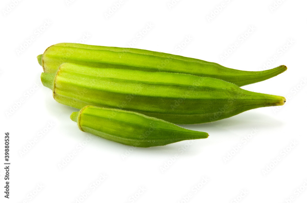 unripe okra