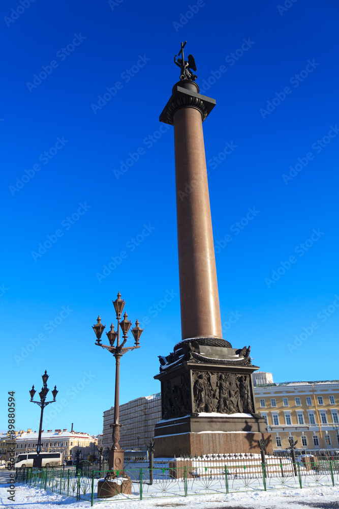 Alexander Column, St.Peterburg, Russia