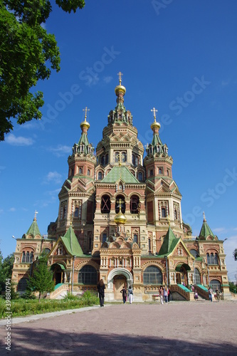 Peter and Paul's cathedral, Petergof, KOLONISTSKY park, church