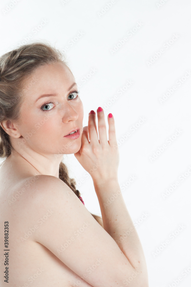 Image of a young and beautiful girl