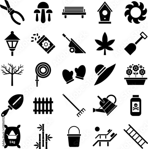 Gardening icons