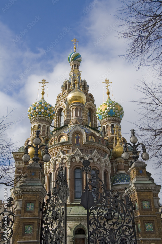 The Church of the Savior on Spilled Blood, St.Petersburg