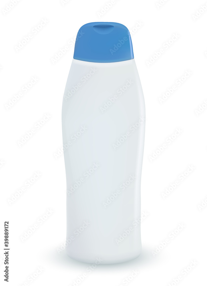 Vector shampoo isolated on white Vector shampoo isolated on white