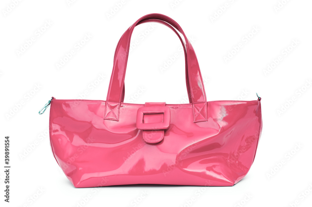Elegant woman bag on white Elegant woman bag on white