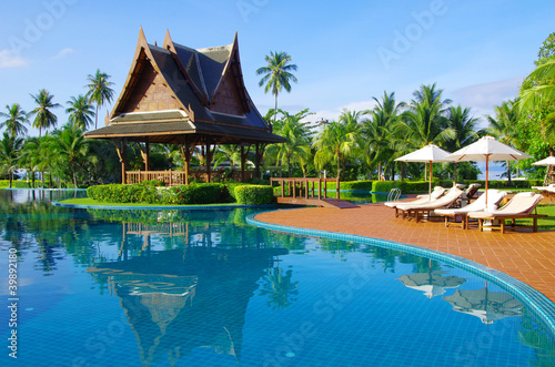 swimming pool in Thailand
