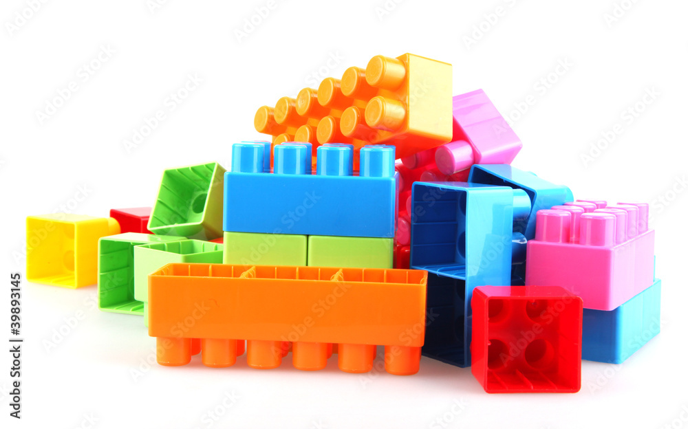 Plastic building blocks Plastic building blocks