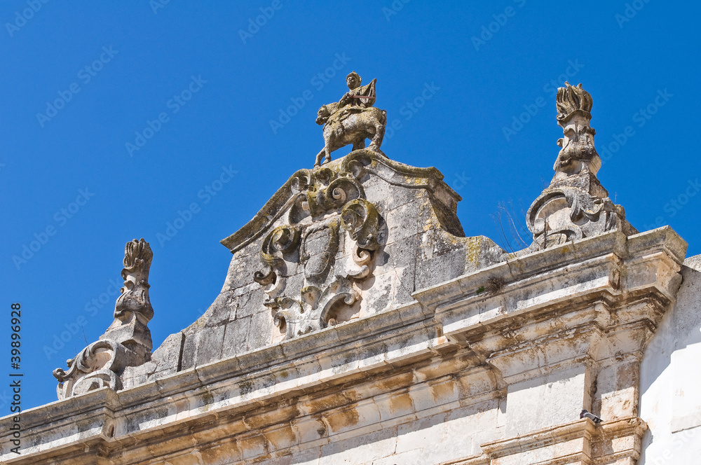 Arch of St. Stefano. Martina Franca. Puglia. Italy.